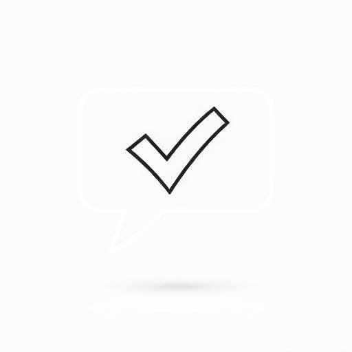 InterviewPrepPro Logo: A stylized speech bubble with a tick inside.