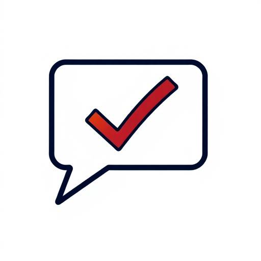 InterviewPrepPro Logo: A stylized speech bubble with a tick inside.